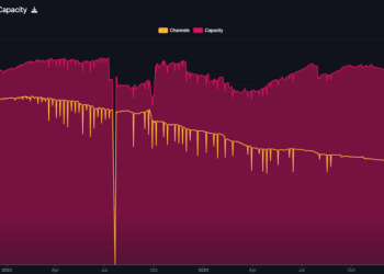 Bitcoin’s Lightning Network capacity declined 20% in 2025 but it’s NOT as bad as it sounds