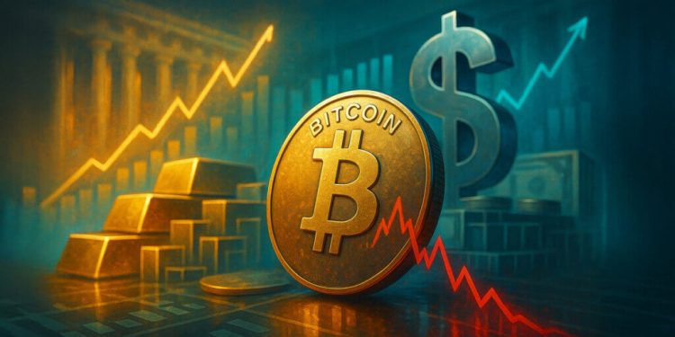 The Bitcoin “hard asset” narrative is breaking as silver hits parabolic peaks without taking crypto along for the ride