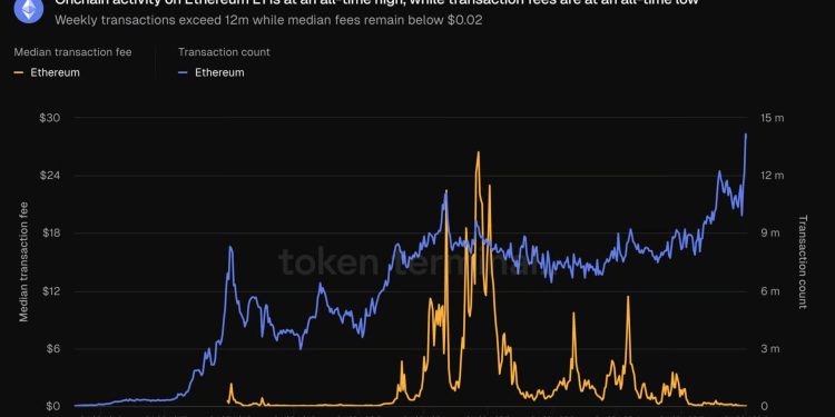 This industrial-scale scam is driving Ethereum transactions to record highs because of cheap gas fees