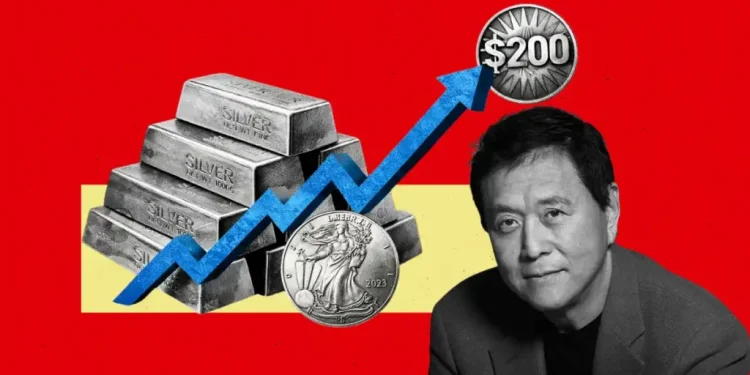 “Silver Price to Hit $200 an Ounce in 2026” Says Robert Kiyoaki
