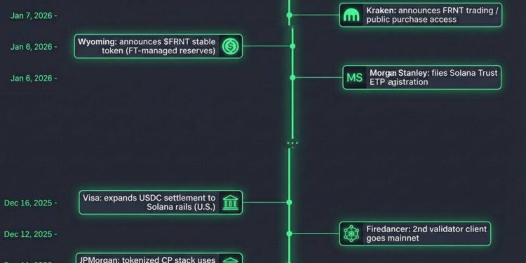 Solana is becoming settlement rail for Visa and JPMorgan but one metric still scares insiders