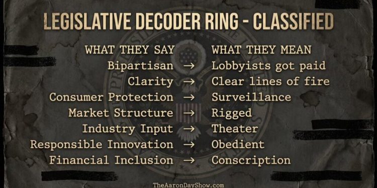 Lawmakers threaten decentralized crypto access using Bank Secrecy laws in CLARITY