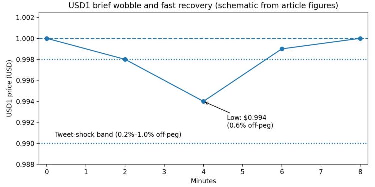 Crypto depegs are back — and Binance’s $4.5B USD1 supply chokepoint is setting up another liquidity shock