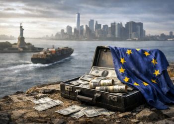 As global “Bye America” investors ditch US risk, Bitcoin is finally ready to be the macro alternative