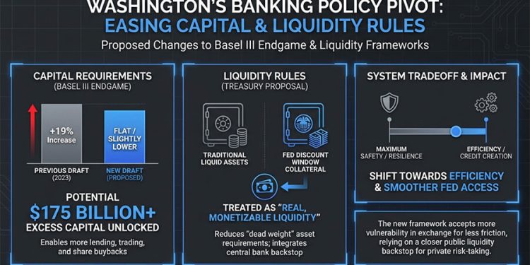 Washington gives big banks a $175B break while Bitcoin still gets the harder treatment
