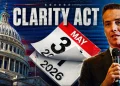 CLARITY Act May Pass by the End of May, Says Senator Moreno
