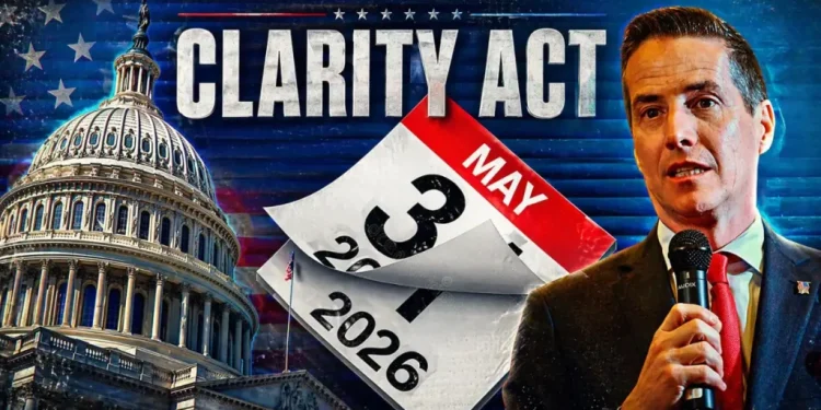 CLARITY Act May Pass by the End of May, Says Senator Moreno