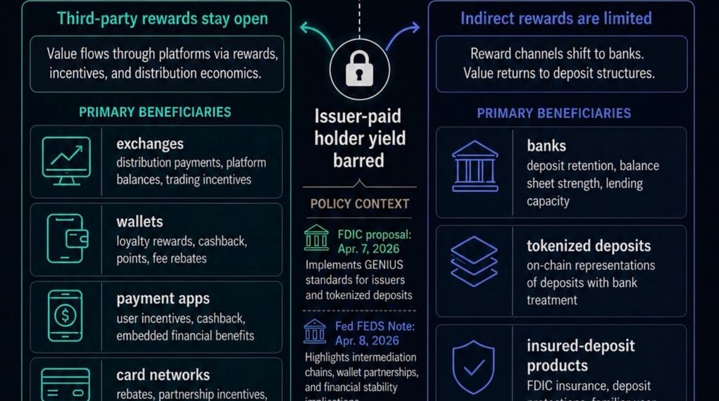 CLARITY Act stablecoin fight shifts from yield to who captures digital-dollar economics