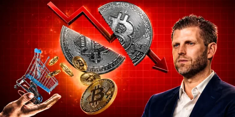 US Will Not Sell Its 300,000 BTC Says Eric Trump as Sovereign Accumulation Story Takes Shape