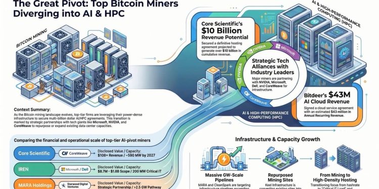 New research shows Bitcoin must retake $80k or risk BTC miner shut down in competition with $4B in AI revenue