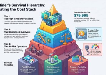 Bitcoin miner fees are close to zero as cost to mine nears $80,000 with difficulty about to drop 5%