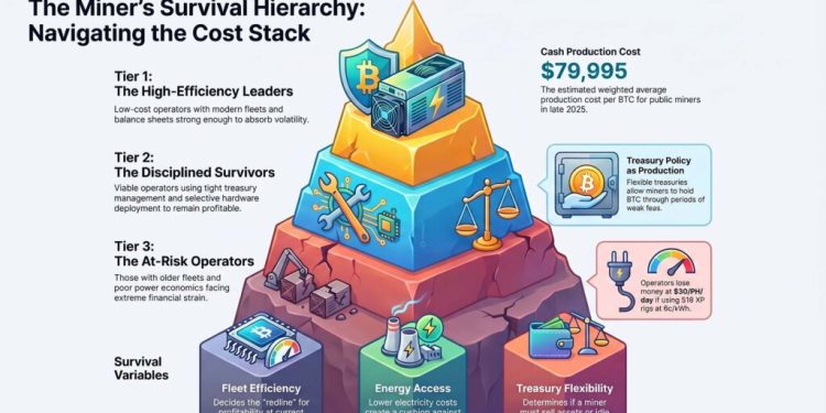 Bitcoin miner fees are close to zero as cost to mine nears $80,000 with difficulty about to drop 5%