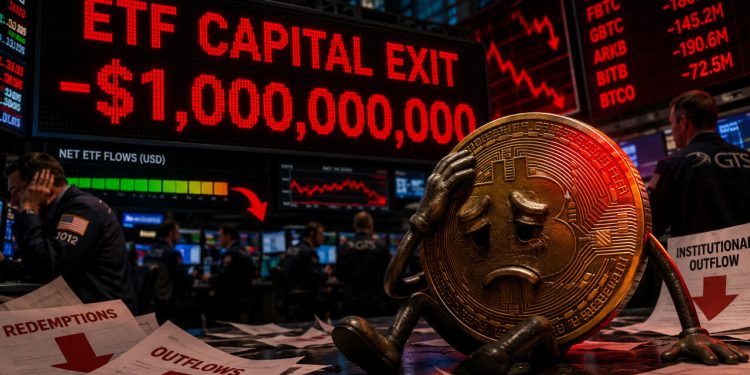 Bitcoin ETF flows reverse as US funds shed $1B amid inflation fears