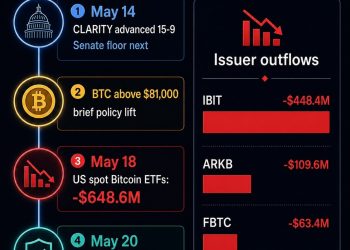 Bitcoin ETF demand weakens despite CLARITY Act policy win