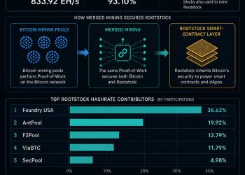84% of BTC hashrate secured Bitcoin DeFi in Q1, but miners saw little fee upside