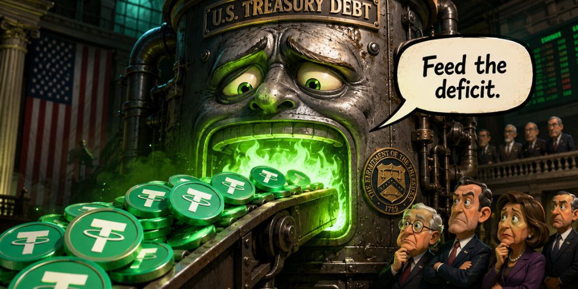 Tether’s $141 billion Treasury pile reveals the stablecoin risk now embedded in US debt
